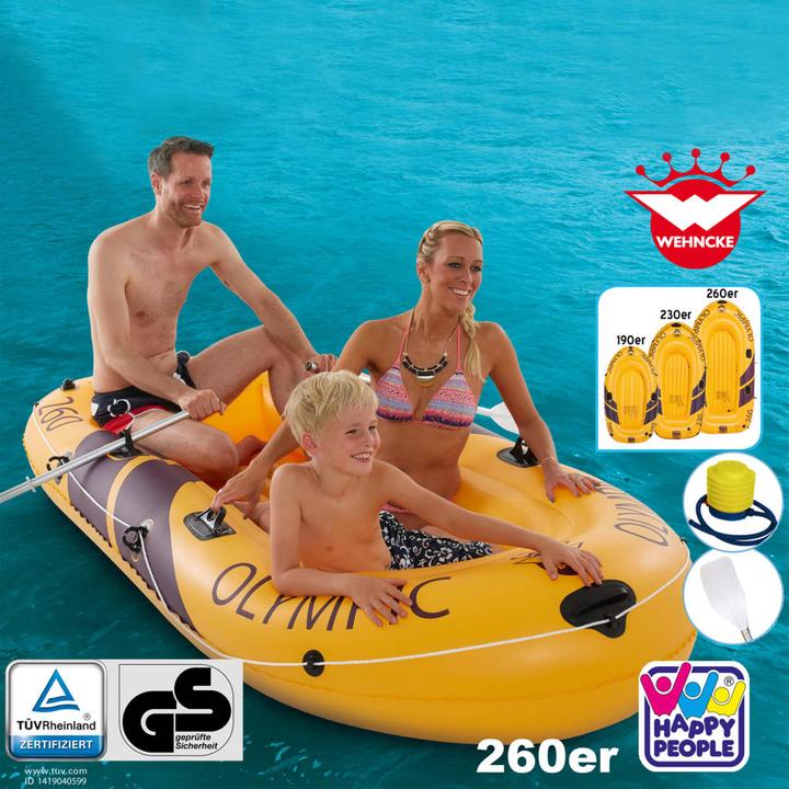 Immagine prodotto Happy People Barca Olympic 260s (252 cm, 3 pers.)