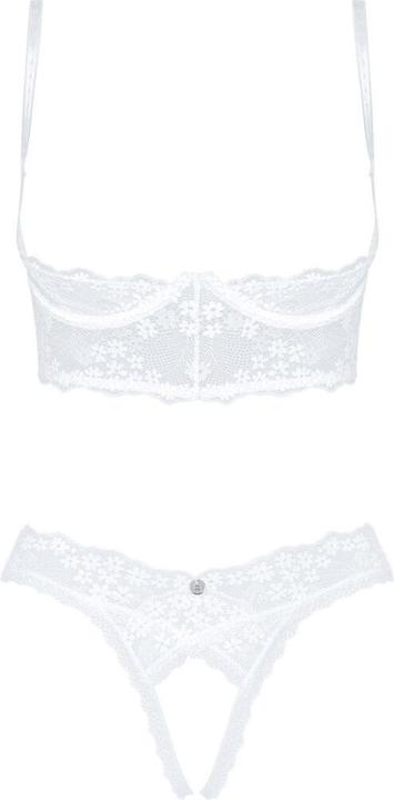 Actual product image Obsessive HEAVENLLY 2-piece Bustless Set M/L (M/L)