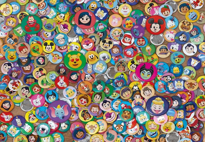 Image du produit Clementoni 1000 pcs - Impossible Disney Classic (1000 pièces)