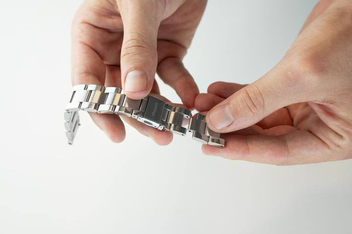 Immagine prodotto Withings Bracciale in metallo, 20 mm, Steel HR e ScanWatch, argento (20 mm, Acciaio inossidabile)