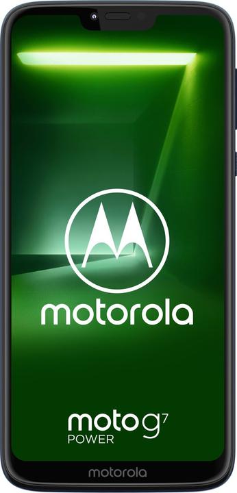 Actual product image Motorola Moto G7 Power (64 GB, Black, 6.20", Dual SIM, 12 Mpx, 4G)