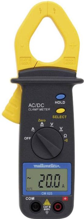 Image du produit Multimetrix Pince ampèremétrique CM 625 (CAT III 300V)