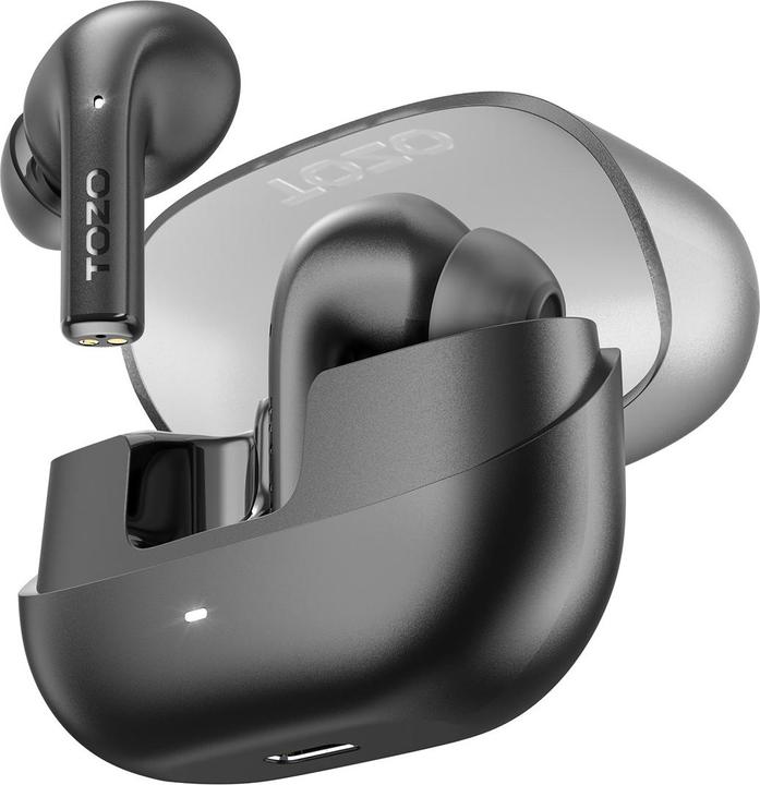 Immagine prodotto Tozo Agile Nova Black True Wireless Stereo (TWS) USB Typ-C Bluetooth In-Ear Headset Schwarz (Nessuna soppressione del rumore, 7 h, Senza fili)