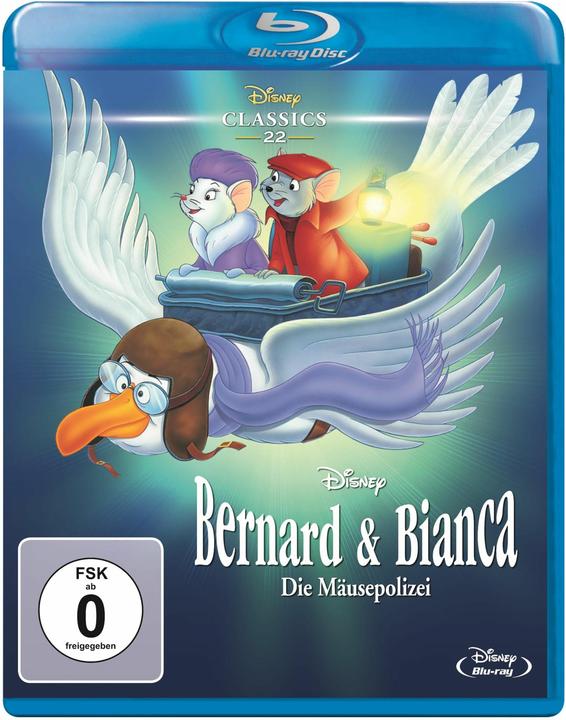 Produktbild Disney Interactive Studios Bernard & Bianca - Die Mäusepolizei (Blu-ray, 1977, Deutsch)