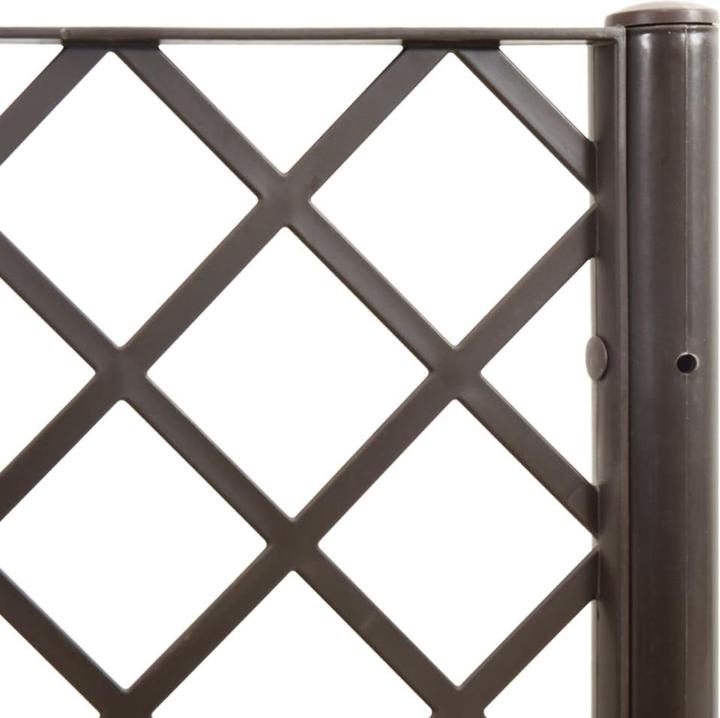 Actual product image VidaXL Planter with trellis PP