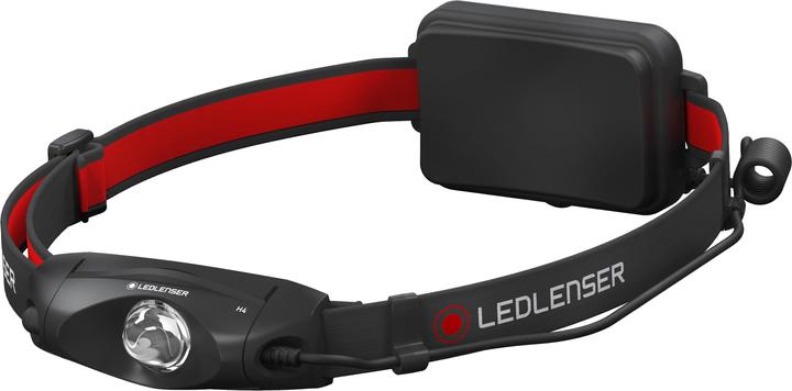 Actual product image Ledlenser Head lamp. swivel head + taillight H4 Black Box. 250 lm (250 lm)