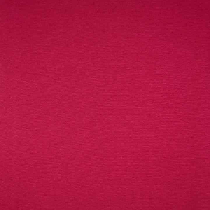 Actual product image Stoffrestposten Fine rib cuff - Dark pink - Minimum selling quantity: 1 metre