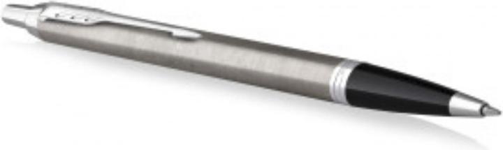 Produktbild Parker Pen IM Brushed Metal C.C. DuoSet inkl. Geschenkbox (Silber, Schwarz, 2 x)