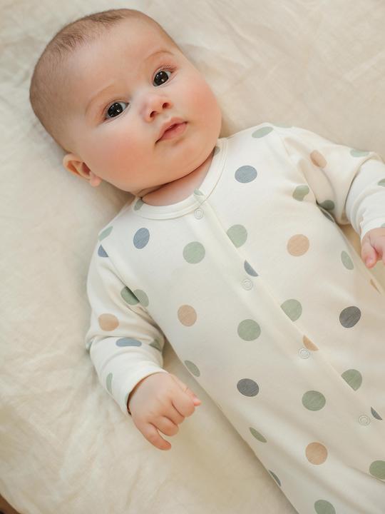 Produktbild Envie de Fraise Bio-Kollektion: Baby Strampler aus getupftem Jersey