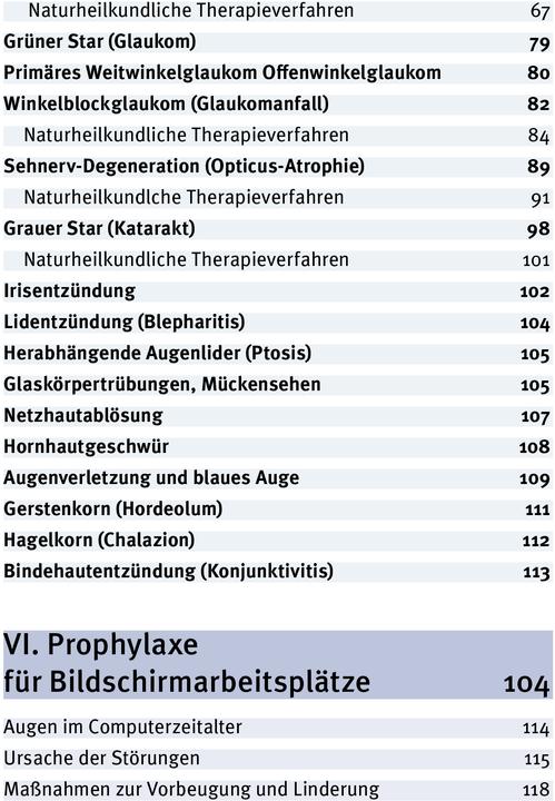 Nährwerte und Zutaten Heile deine Augen (Deutsch, Andreas Nieswandt, 2021)