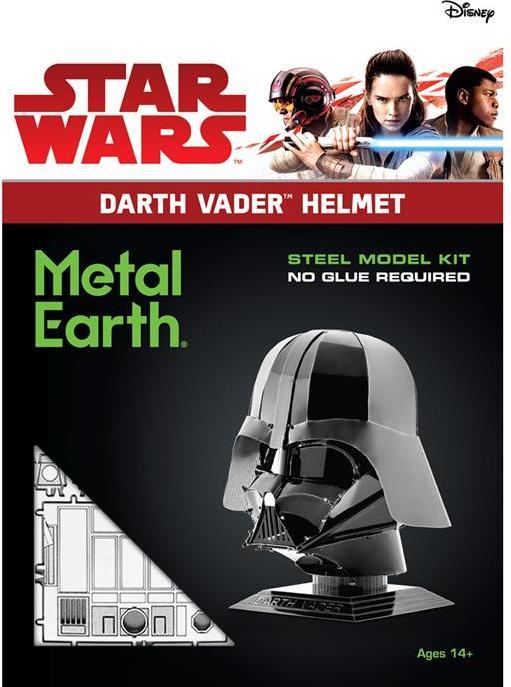 Actual product image Metal Earth Darth Vader Helmet