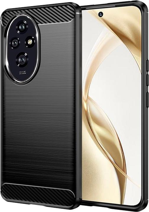 Produktbild Techsuit - Carbon Silicone - Honor 200 - Black (Honor 200 Pro)