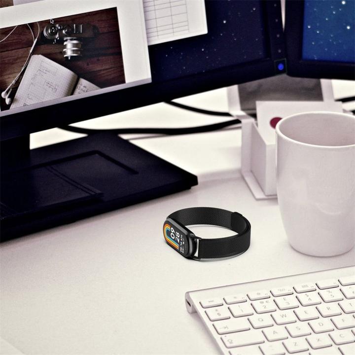 Immagine prodotto Tech-Protect Cinturino MilaneseBand per Xiaomi Smart Band 8 / 8 NFC - nero (Acciaio inossidabile)