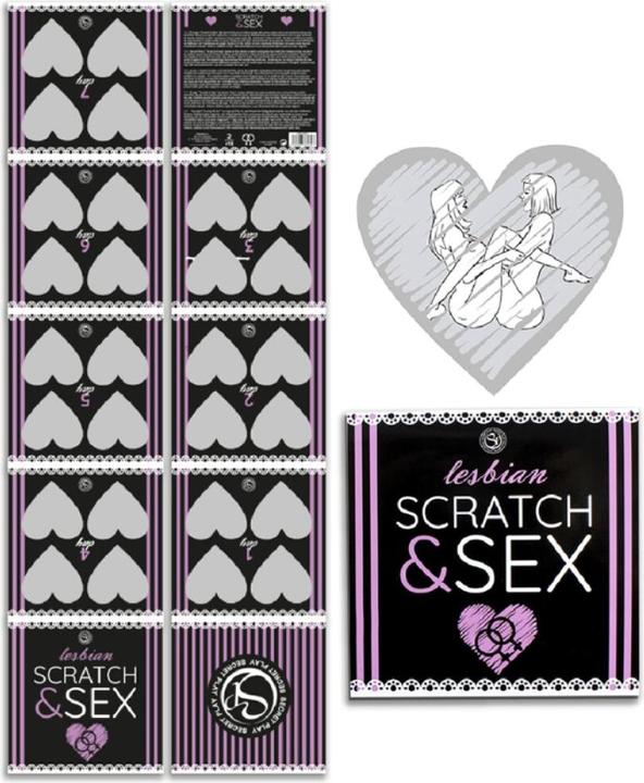 Produktbild Secret play Scratch & Sex Lesbian (Geschicklichkeitsspiel, Englisch, Französisch, Portugiesisch, Deutsch)