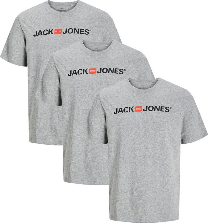 Jack & Jones 3er Pack Basic T-Shirt