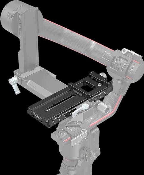Image du produit SmallRig Platine quick-release (Arca/Manfrotto) pour DJI RS 2 et DJI RSC 2 - 3061 (Plaque de montage Gimbal)