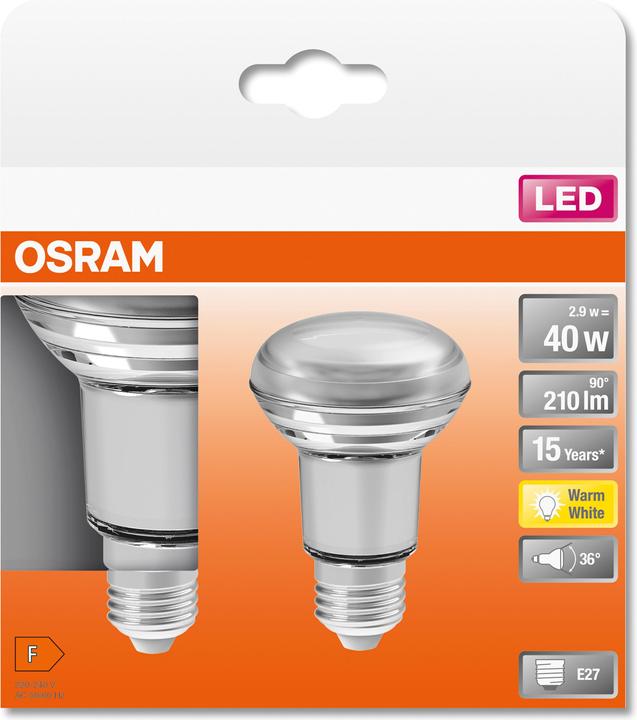 Produktbild Osram Star (E27, 2.60 W, 210 lm, 3 x, F)