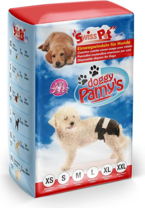 Swisspet Doggy Pamy's disposable dog diapers (Dog)