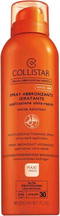 Actual product image Collistar Moisturizing Tanning Spray SPF 30 (Sun spray, SPF 30, 200 ml)