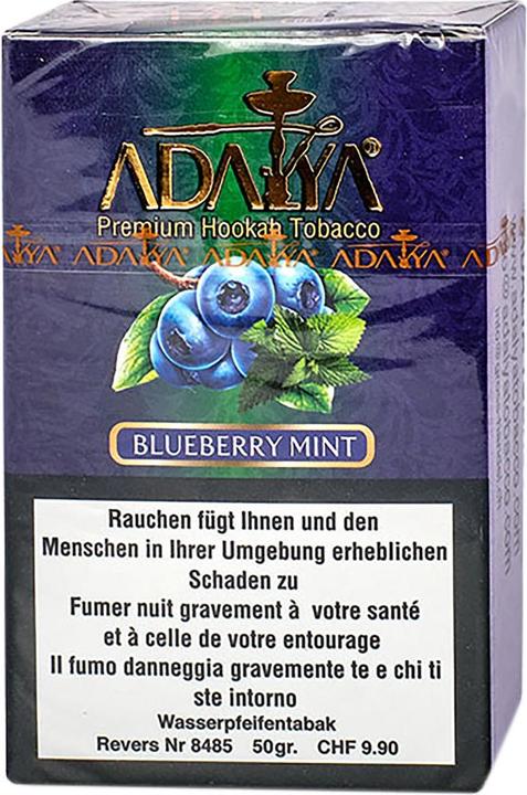 Adalya Tabak Blueberry Mint 50g (Bilberry, 50 g)