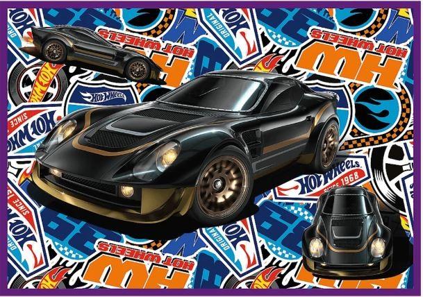 Image du produit Trefl Puzzle 4 x 250 - Mattel Hot Wheels (250 pièces)
