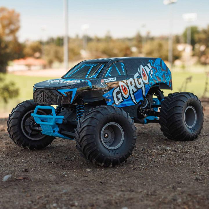 Productafbeelding Arrma Monstertruck Gorgon MEGA 550 RWD Blauw, ARTR, 1:10 (RTR Gereed voor gebruik)