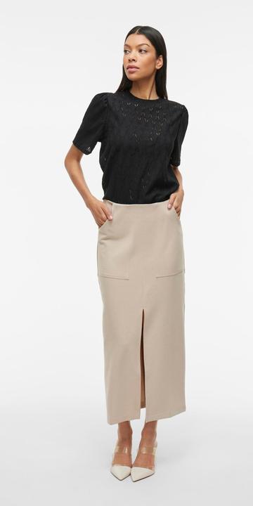 Produktbild Vila High Waist Midirock (42)