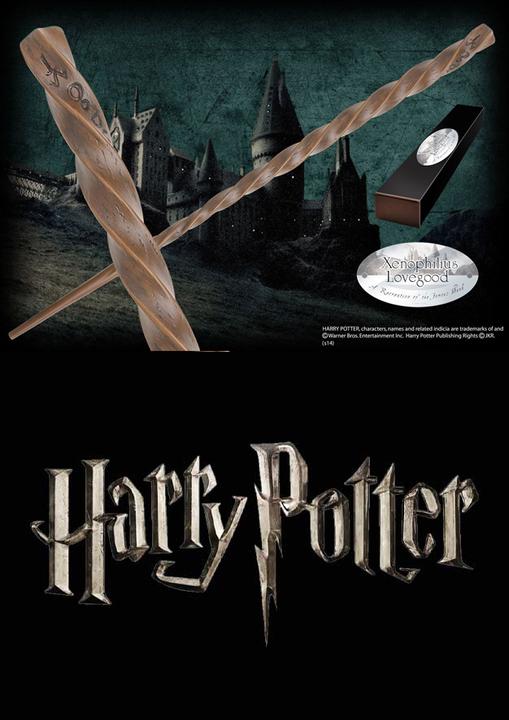 Actual product image Noble Collection Harry Potter Magic Wand Xenophilius Lovegood (Character Edit