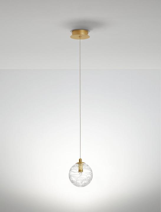 Produktbild Nova Luce COEN Pendelleuchte G9 Gold 200x12cm dimmbar 9006041