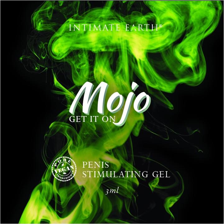 Productafbeelding Intimate Earth Mojo Niacine & Ginseng Penis Stimulerende Gel 3 ml Folie (3 ml)