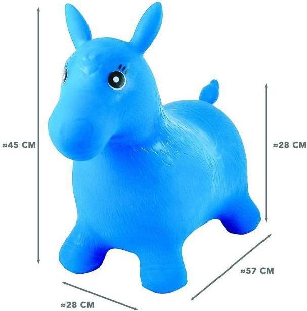 Produktbild Lexibook Aufblasbares blaues Hüpfpferd