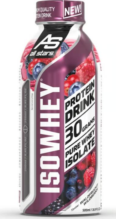 Produktbild All Stars Isowhey Pure (Wildbeer, 1 x)