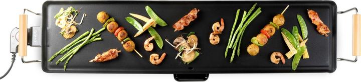 Produktbild Domo DO8313TP Teppanyaki XXL 'Family & friends' - 90 cm - 1800 W - houtlook (DO8313TP) (EU-Stecker)