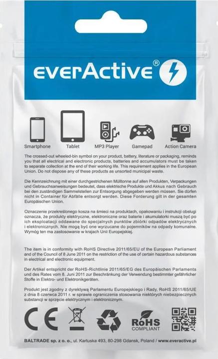 Produktbild Everactive 5 in 1 Ladekabel (1.20 m, USB 2.0)
