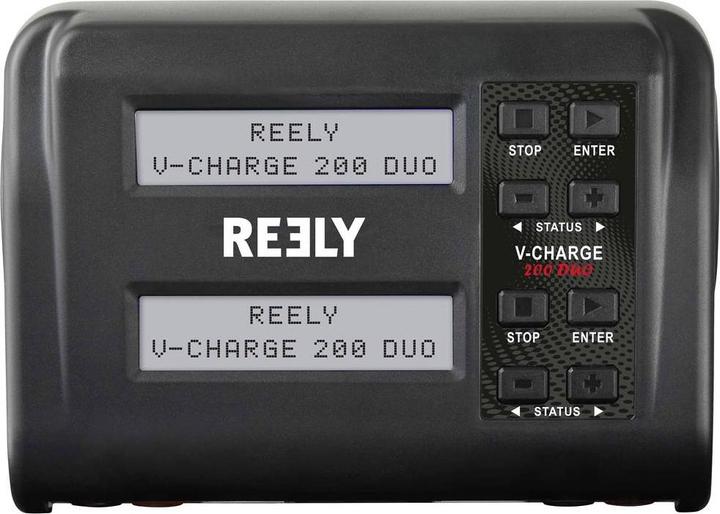 Image du produit Reely V-Charge 200 Duo Chargeur pour maquettes 10 A LiIon, LiPo, LiFePO, LiHV, NiCd