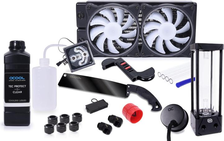 Produktbild Alphacool Alphac Core Hurrican 240mm ST45 Set 1022069