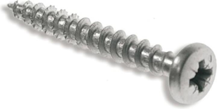 Produktbild Dönges Spanplattenschraube panhead Z, Kreuzschlitz PZ, 4,0 x 40 mm (1000 Schrauben pro Stück)