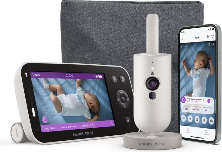 Philips Avent Vidéo Premium Connected (Vidéo et audio, 400 m)