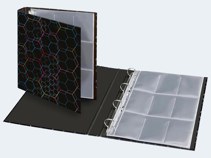 Produktbild Veloflex 1143980 - Ringbuch DIN A4 mit 10 Sammelhüllen, 4-Ringmechanik, Füllhöhe 25 mm, Ringordner (A4)