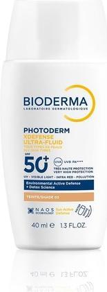 Bioderma Photoderm Xdefense Ultra Fluid SPF 50+ 40ml Shade 03 - Golden (Sonnencreme, SPF 50+, 40 ml)