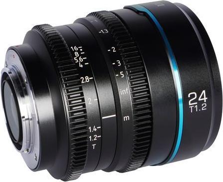 Actual product image Sirui MS24R-G Night Walker 24mm T1.2 S35 Cine Lens (RF Mount Gun Metal Gray) (Novelty) (Special offer) (Canon RF, APS-C / DX)