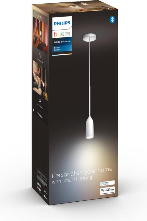 Image du produit Philips Hue White Ambiance Devote Suspension blanc 806 lm (E27, 806 lm)