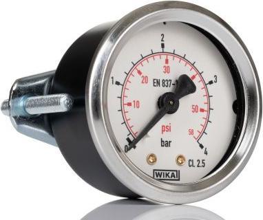 Immagine prodotto Rs Pro Manometer 0bar bis 4bar / ± 2.5%, Stahl Geh
