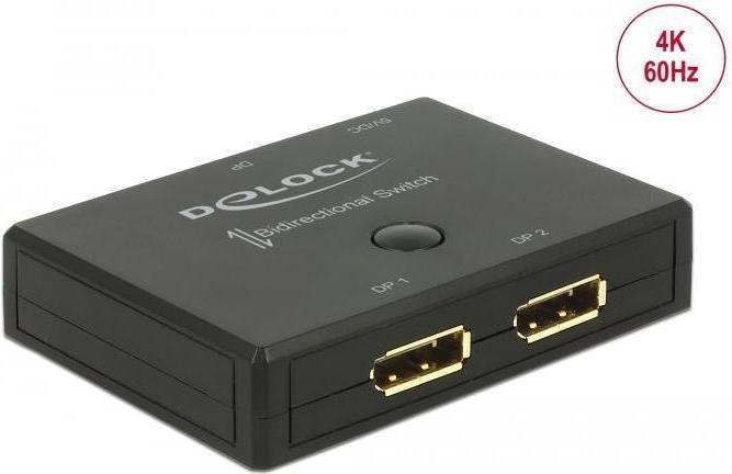 Produktbild Delock 2 Port DP Switch&Verteiler