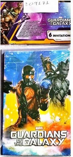 Image du produit Guardians of the Galaxy - Invitations (6 pcs)