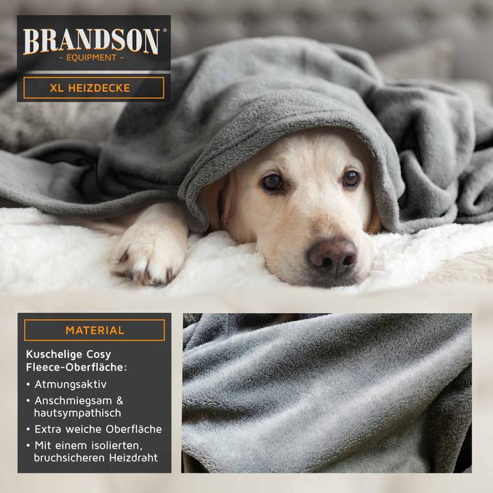 Actual product image Brandson Warm blanket (180 x 130 cm)