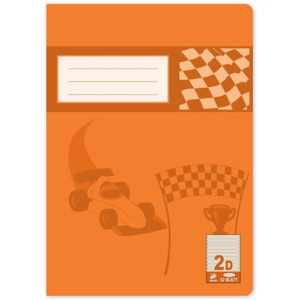 Actual product image Staufen Booklet A4 32BL Lin.2 lined (A4, Lined, Soft cover)