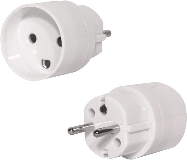 Actual product image ProXtend Power plug adapter Type F plug to Type K socket