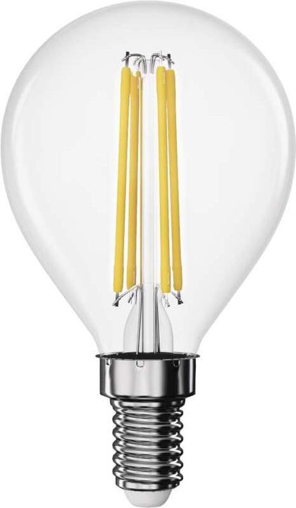 Emos LED Lampe Filament Mini Globe / E14 / 3,4 W (40 W) / 470 lm / Warmweiss (E14, 3.40 W, 470 lm, 1 x, D)