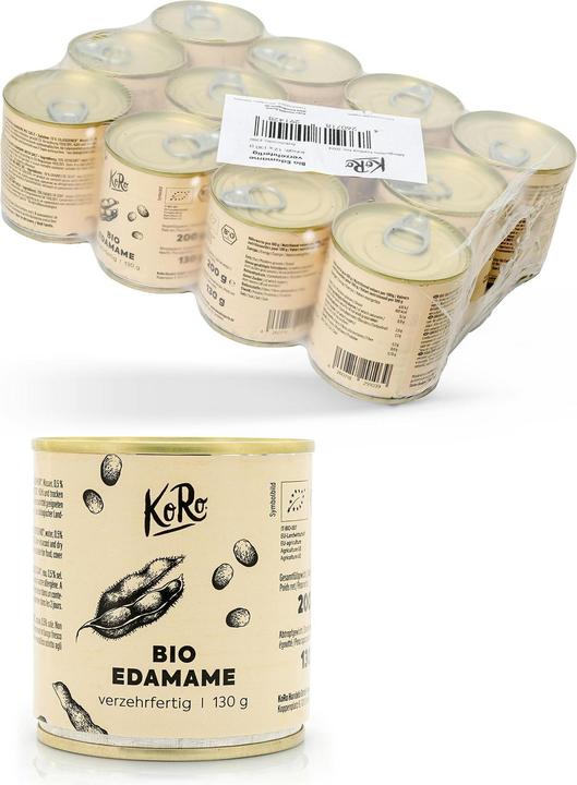 Actual product image KoRo Organic soya beans edamame with salt (1560 g)
